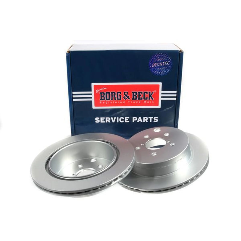 Borg & Beck Front & Rear Brake Discs & Pads fits Subaru Forester 2013 on 2.0