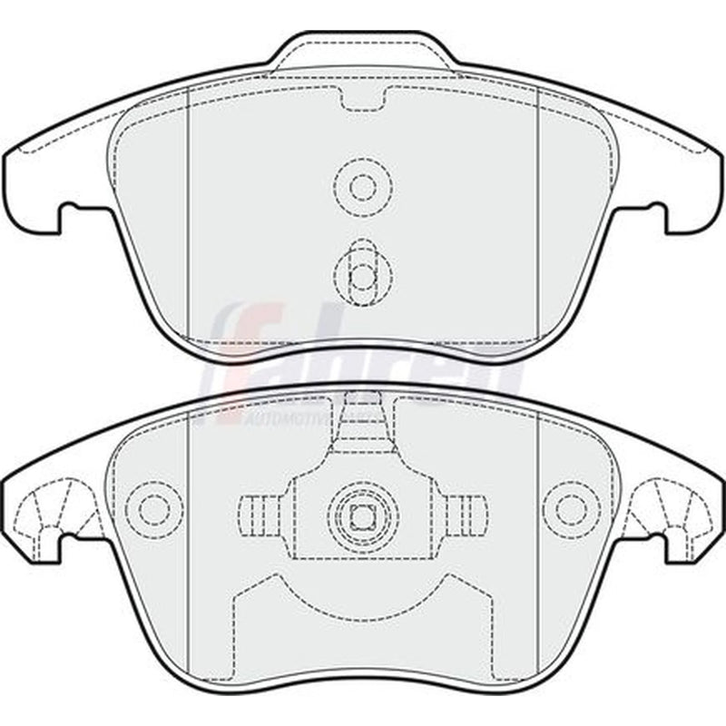 Fahren Front Brake Pad Set FBP3215