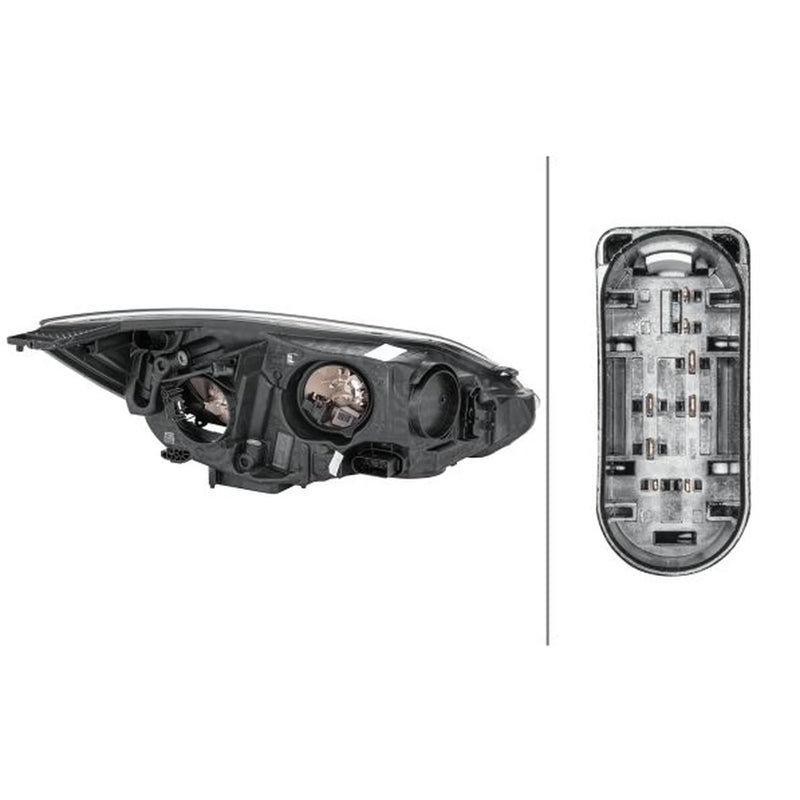 Hella Headlight Headlamp PY21W Left fits Ford Focus III 2010-2020