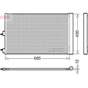 Denso Air Conditioning Condenser DCN17061