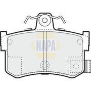 NAPA Rear Brake Pad Set fits MG Mgf 1995-2002 1.6 1.8