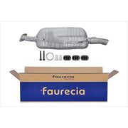 Hella End Silencer Rear fits Opel Astra G 1998-2005 1.7 2.0 2.2
