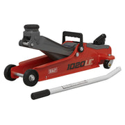 Sealey Low Profile Short Chassis Trolley Jack 2 Tonne - Red 1020LE Sealey - Dynamic Drive