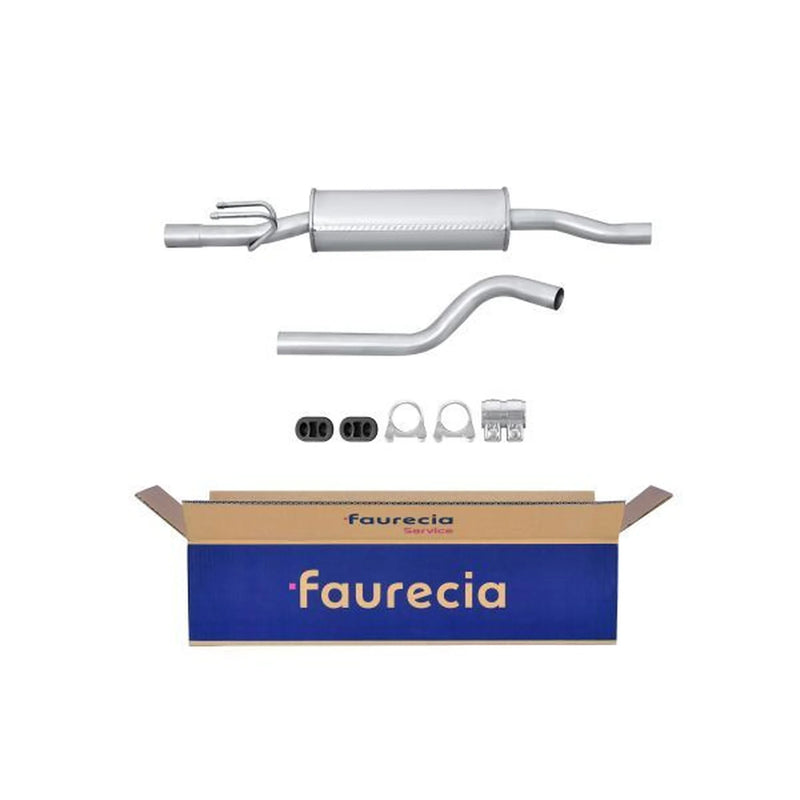 Hella Middle Silencer fits Opel Corsa B 1998-2000 1.2