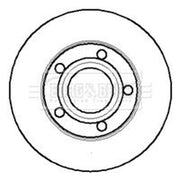 Borg & Beck 2 x Brake Discs fits Audi A6 C5 1997-2005 1.8 2.4 2.5 2.7 2.8 3.0