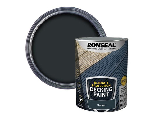Ronseal Ultimate Protection Decking Paint Charcoal 5 litre Ronseal - Dynamic Drive