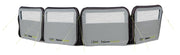 Quest Falcon Pro AirShield 500 Windbreak (3 panels - mid grey) Quest Leisure - Dynamic Drive