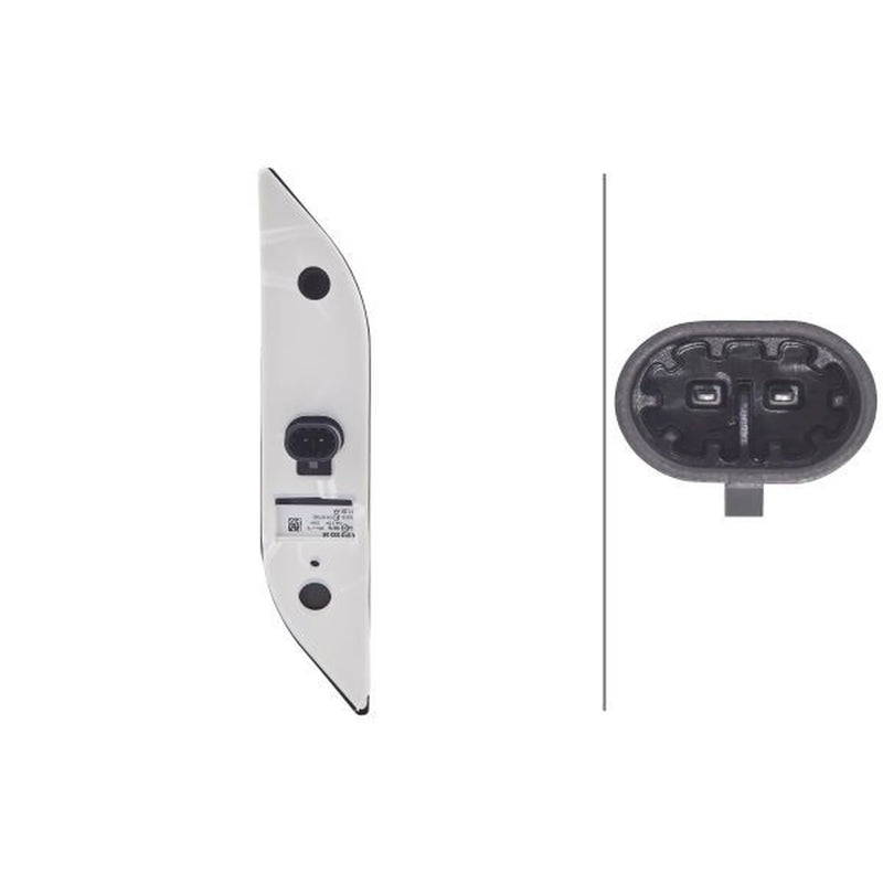 Hella Direction Indicator Light Right Rear