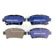 Borg & Beck Front Brake Discs & Pads fits Toyota Prius Liftback 2003-2009 1.5