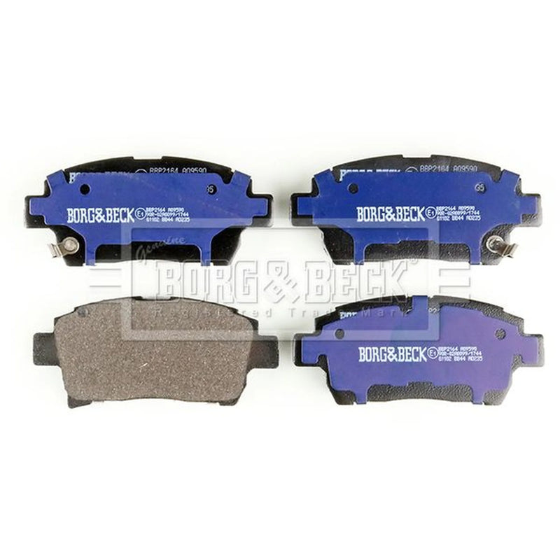 Borg & Beck Front Brake Discs & Pads fits Toyota Prius Liftback 2003-2009 1.5