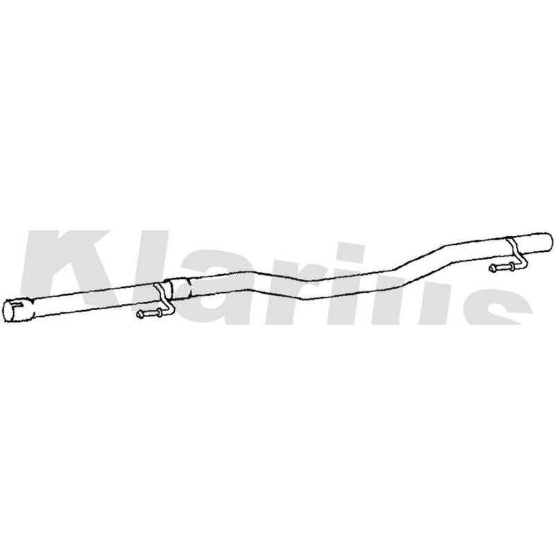 Klarius Exhaust Pipe OD fits Mercedes-Benz Sprinter 2-T 2000-2006