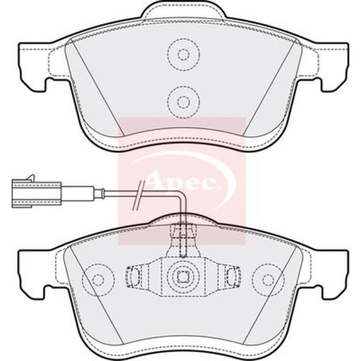 Apec Front Brake Pad Set PAD2120