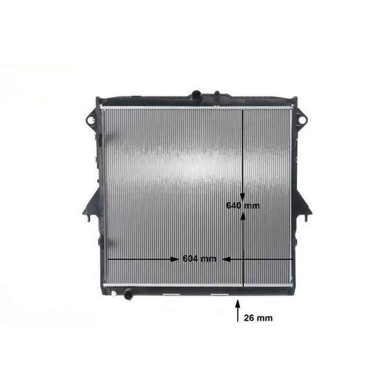 Mahle Engine Radiator fits Ford Ranger 2011 on 2.2 2.5