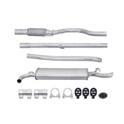 Hella End Silencer Rear fits Fiat Seicento / 600 1998-2010 1.1