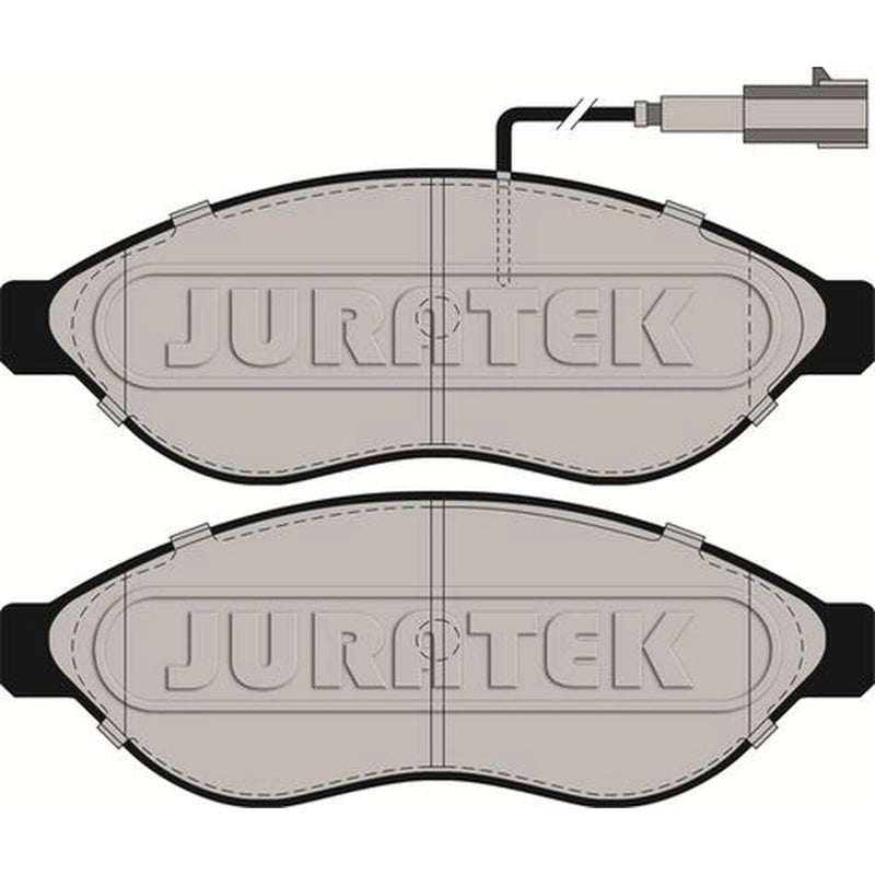 Juratek Front Brake Pad Set fits Citroën Relay III 2006-2023 2.0 2.2 3.0