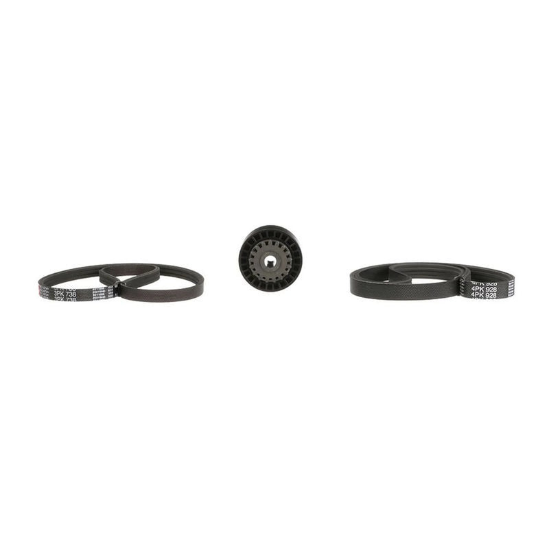 Gates V-Ribbed Belt Set fits Dacia Sandero 2008-2013 1.2