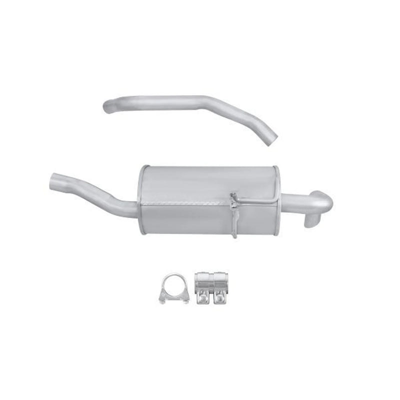 Hella End Silencer Rear fits Renault Grand Scénic III 2009-2016 1.6