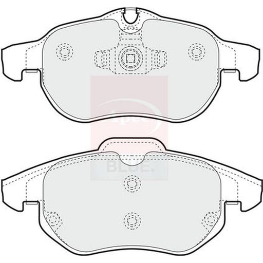 Apec Front & Rear Brake Discs & Pads fits Vauxhall Signum 2003-2008 3.2