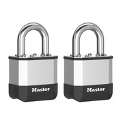 Master Lock Elite™ Laminated 45mm Padlock - 25mm Shackle (Pack of 2) - PK1EURT