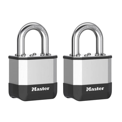 Master Lock Elite™ Laminated 45mm Padlock - 25mm Shackle (Pack of 2) - PK1EURT