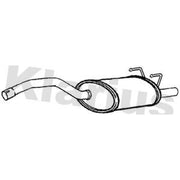 Klarius Box With Tail Pipe Rear fits Fiat Panda 2012 on 1.2