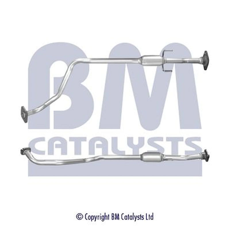 BM Catalysts Exhaust Pipe OD fits Nissan Micra IV 2010-2015 1.2
