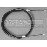First Line Handbrake Cable Left Rear fits Renault Clio 2000-2009 2.0