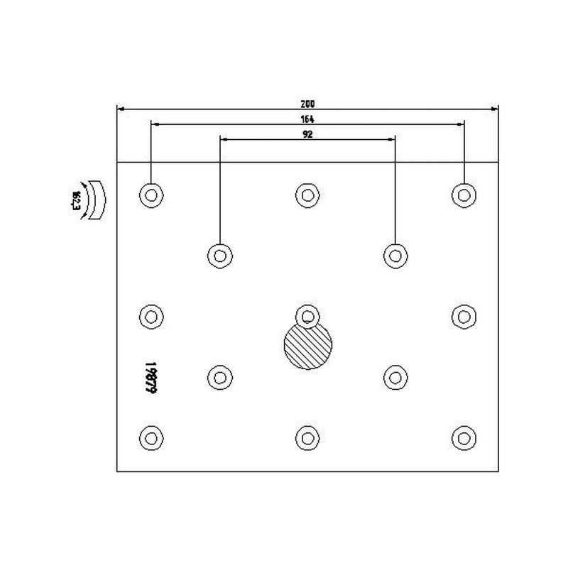 DON Don Cv Brake Lining Set fits Pegaso Troner 1987-1993