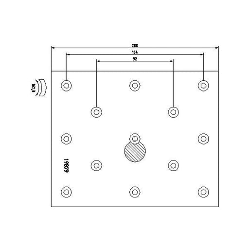 DON Don Cv Brake Lining Set fits Pegaso Troner 1987-1993