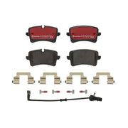 Brembo 4 x Rear Brake Pad Set fits Audi A6 Allroad C7 2012-2018 3.0