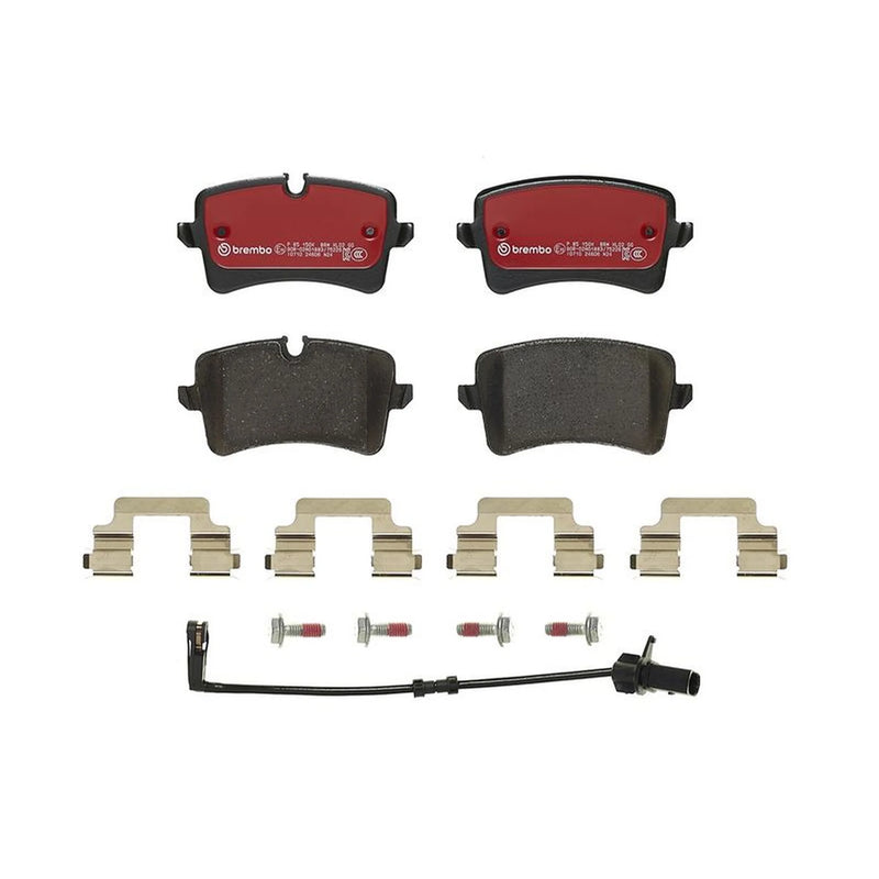 Brembo 4 x Rear Brake Pad Set fits Audi A6 Allroad C7 2012-2018 3.0