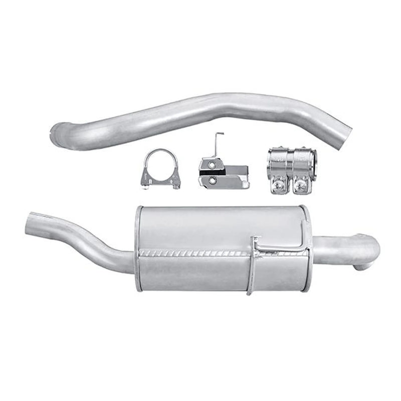 Hella End Silencer Rear fits Renault Grand Scénic III 2009-2016 1.4