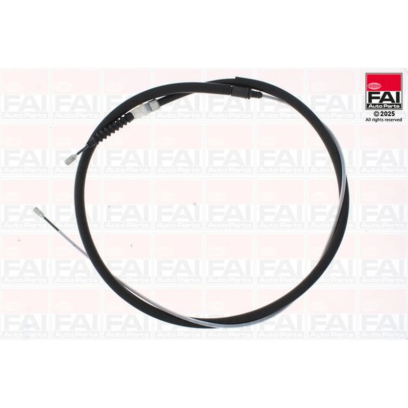 FAI Handbrake Cable Left Rear fits Citroën C4 II 2009-2018 1.2 1.4 1.6