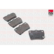 FAI Front & Rear Pads fits Toyota Rav 4 2000-2005 1.8 2.0