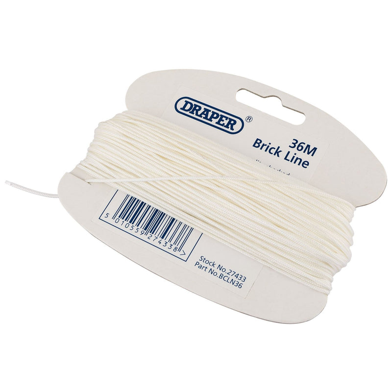 Draper Brick Line, 36m, White 27433 Draper - Dynamic Drive