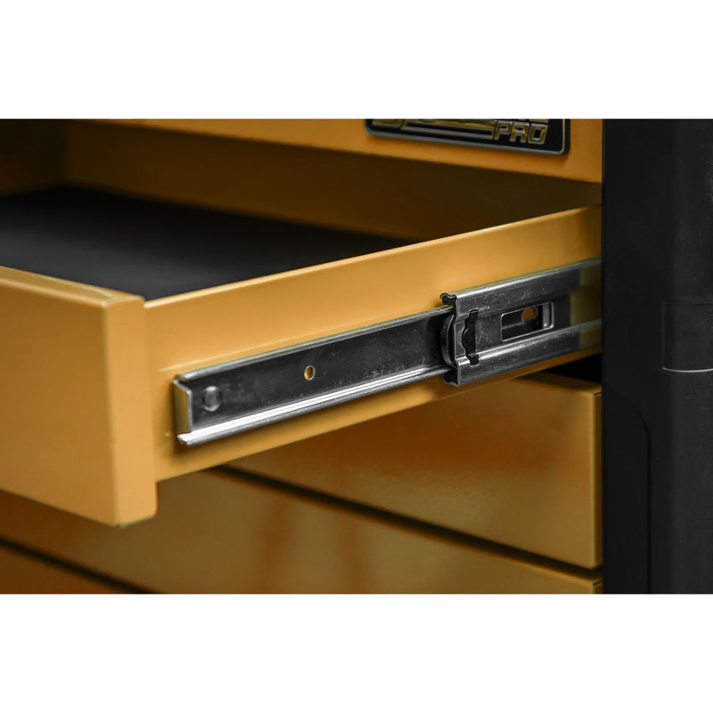 Superline PRO Push-To-Open Topchest & Rollcab Combination 11 Drawer - Orange Superline Pro - Dynamic Drive