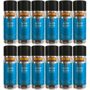 Hycote Fast Drying Aerosol Car Spray Paint, Gloss Black, 400 ml Hycote - Town Tools 