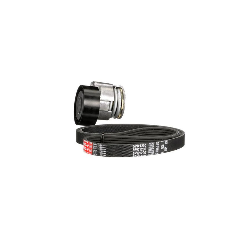 Gates V-Ribbed Belt Set fits Nissan Almera 2003-2006 1.5