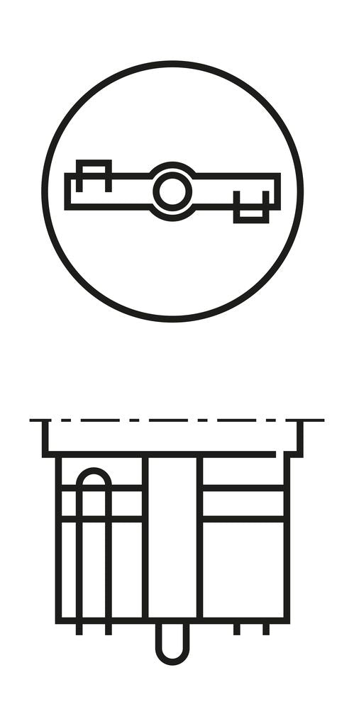 Bosch 1987302820 Bulb, direction indicator
