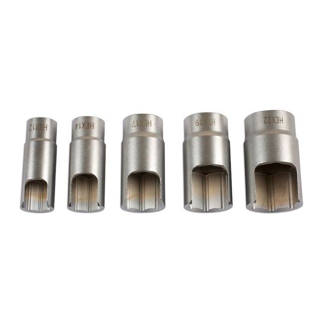 Laser Elbow Connector Socket Set 3/8"D 5pc 6089 Laser - Dynamic Drive
