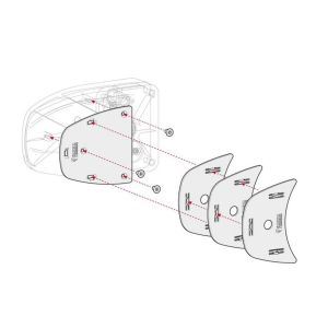 Fiamma Kit Spacer Safe Door Black 2017> 08230-01A Fiamma - Dynamic Drive