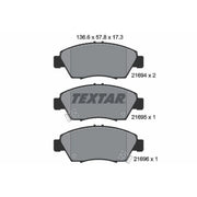 Textar Front Brake Pad Set 2169401