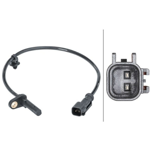 Hella ABS Wheel Speed Sensor Rear fits Ford Tourneo Custom V362 Bus 2012-2023