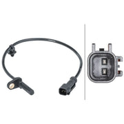 Hella ABS Wheel Speed Sensor Rear 6PU 012 679-601