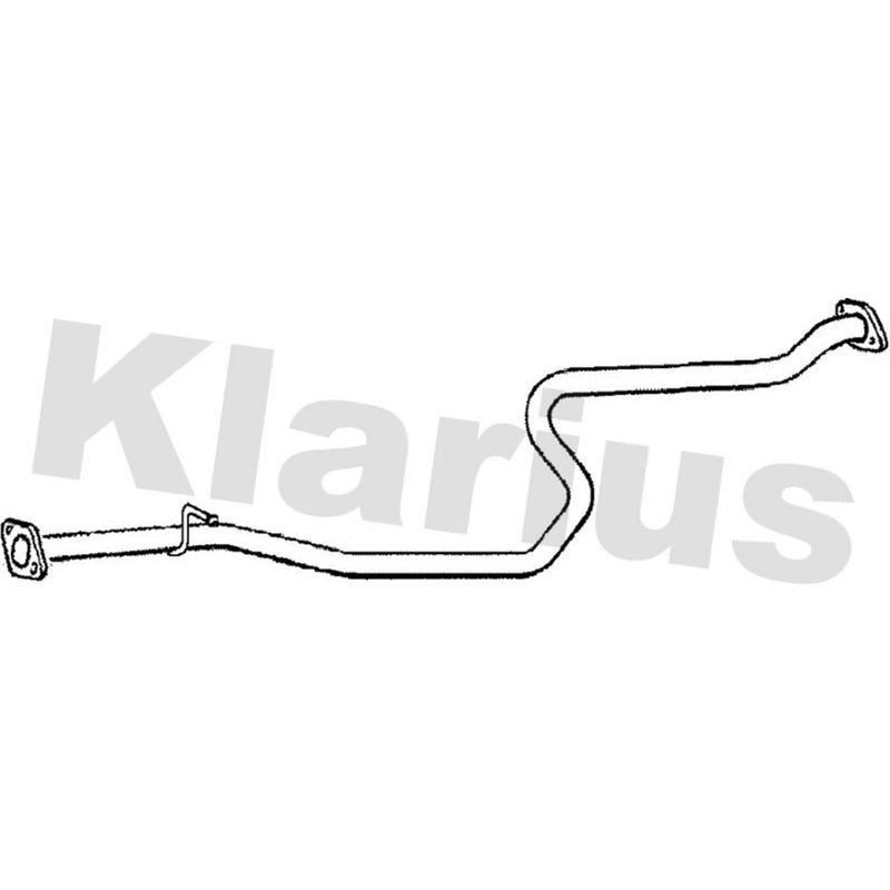 Klarius Exhaust Pipe OD fits Suzuki Jimny Closed Off-Road Vehicle 2001 on 1.3