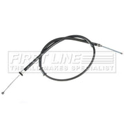 First Line Handbrake Cable Right Rear fits Fiat Panda 2003-2004 1.1 1.2 1.3