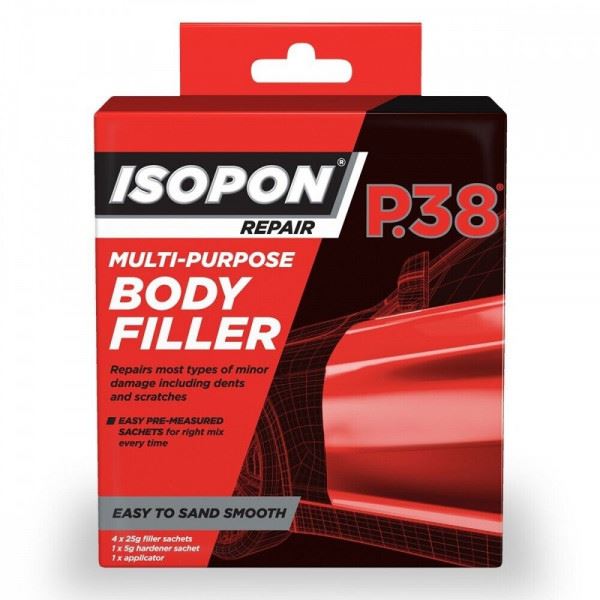 U-Pol P38 Multi-Purpose Body Filler 100 ml Tube P38/100 U-Pol - Dynamic Drive