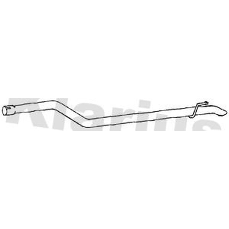 Klarius Box With Tail Pipe Rear fits Opel Astra K 2015-2019 1.6
