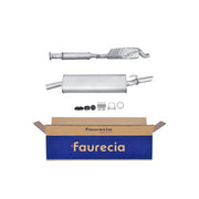 Hella End Silencer Rear fits Alfa Romeo 155 1992-1996 1.7 1.8 2.0 2.5