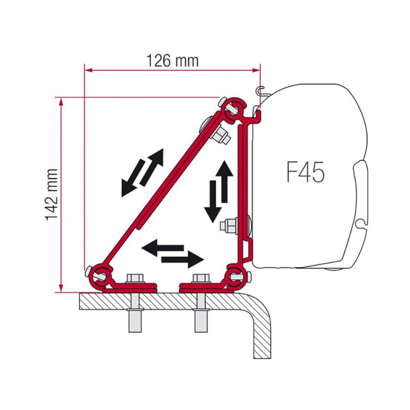 Fiamma Multi Adaptor Kit for RV Awnings Fiamma - Dynamic Drive